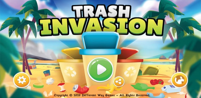Trash Invasion: Recycling Game Image