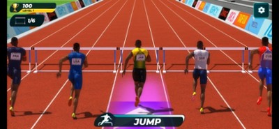 Hurdles 3D Image