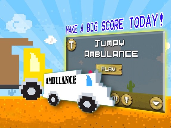 Jumpy Bumpy Ambulance Race With Dr. Classics Driving screenshot