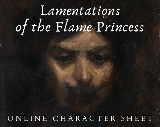 Lamentations of the Flame Princess - Online Character Sheet Game Cover