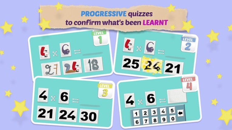 Mathemagics Multiplication screenshot