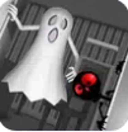 Scary Ghost House 3D Image