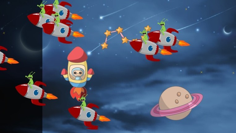 Space Puzzles for Toddlers : Discover the galaxy , the space and UFO ! FREE app screenshot