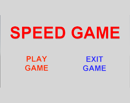 Speed Game Image