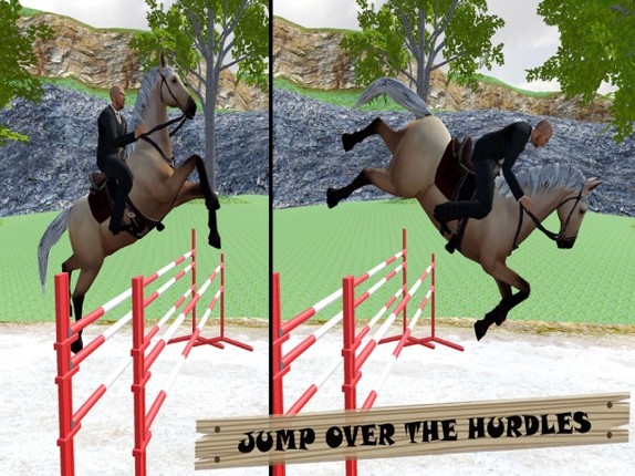 Stunts Horse Racing &amp; Run Dash screenshot