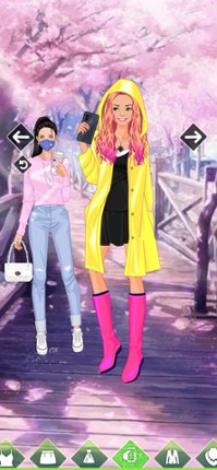 Sunny spring dress up screenshot