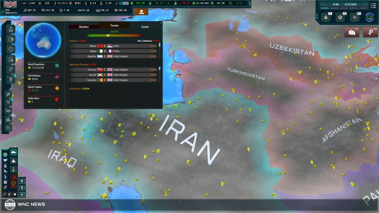 World Warfare & Economics screenshot