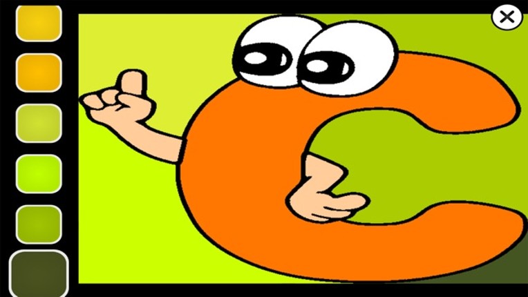 ABC Draw Coloring - Learning Letters Academy Image