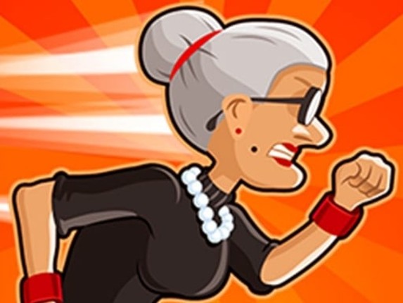 Angry Granny Run: India Game Cover