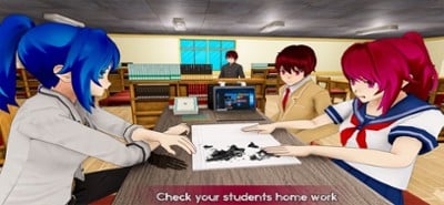 Anime Girl High School Teacher Image