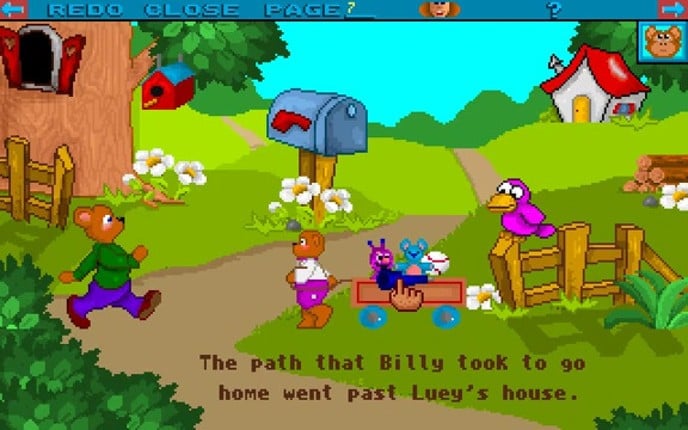 Billy Bear Visits Luey Image