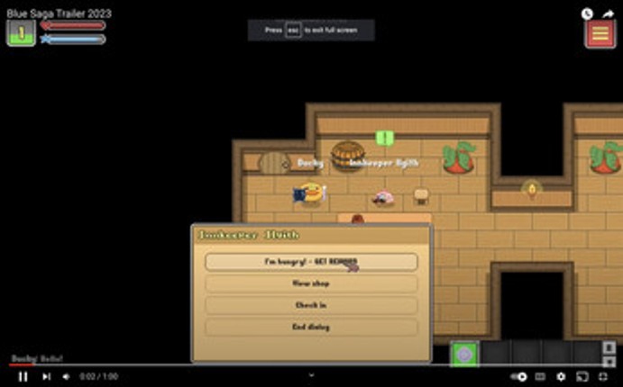 Blue Saga screenshot