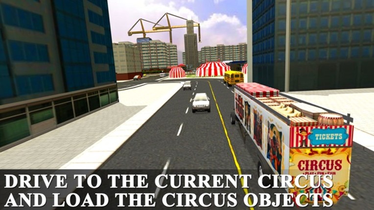 Circus Truck Driver – Drive 18 wheeler in this cargo simulator game screenshot