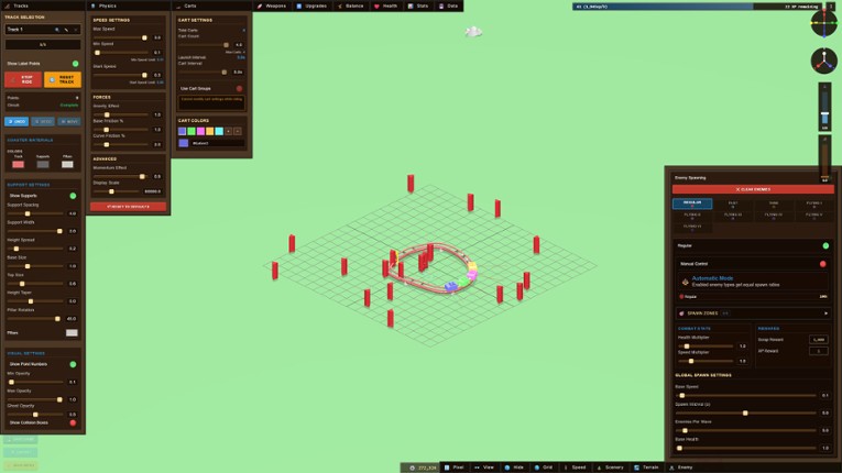 Coaster Clash 2k99 - Roller Coaster Defense screenshot