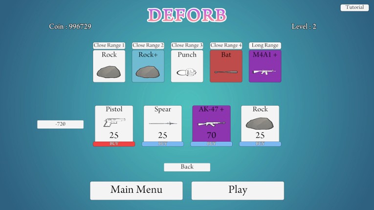 Deforb screenshot