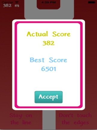 Follow line screenshot