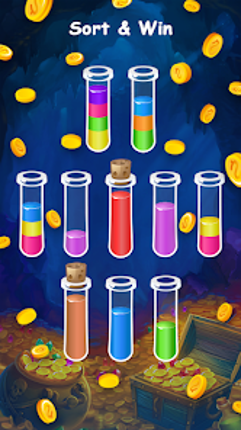 Earn Money - Water Sort Puzzle Image