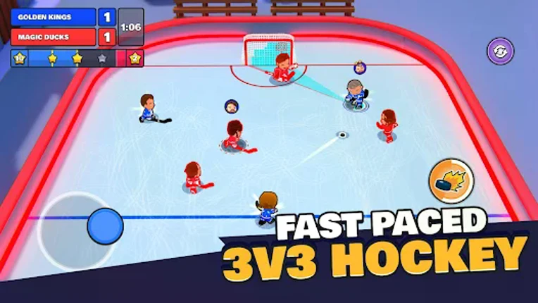 Pocket Hockey Stars screenshot