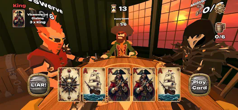 Liar's Cards - Ship of Deceit screenshot