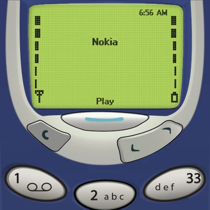 Classic Snake - Nokia 97 Old Image