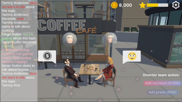 Dating TV show screenshot