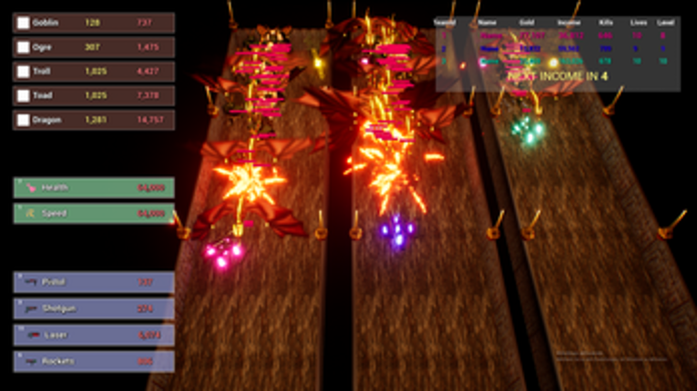 Hero Line Defense Battle Image