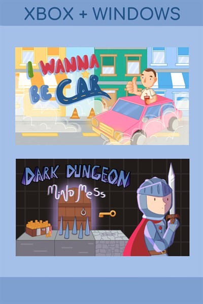 Games like I Wanna Be Car / Dark Dungeon Mind Mess (Bundle)