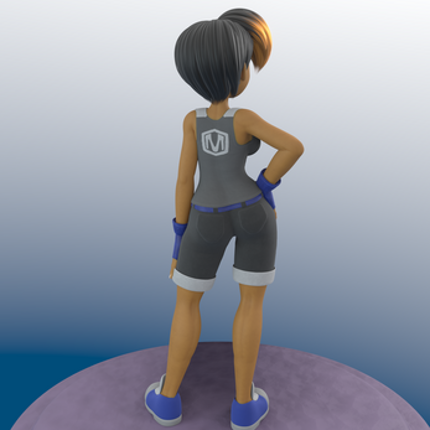 Mona - 3D Character (Blender v3.4+) Image