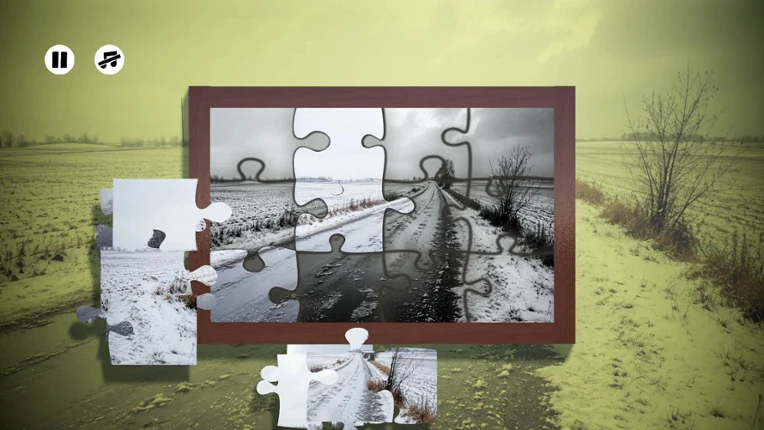 Puzzles Snow Image