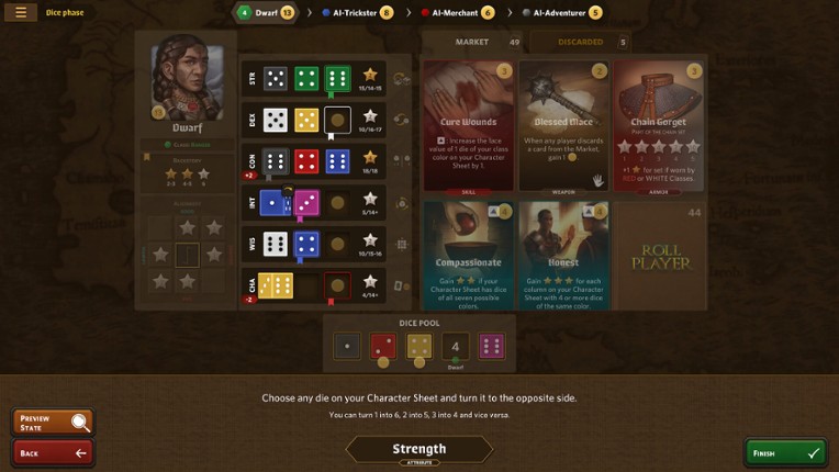 Roll Player - The Board Game screenshot