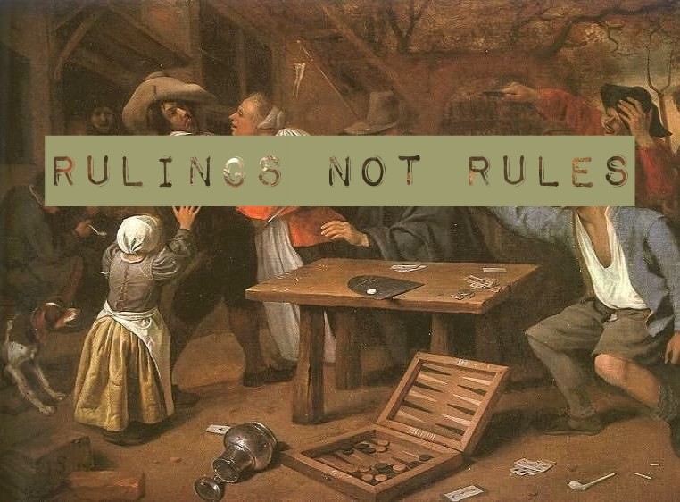 Games like RULINGS NOT RULES