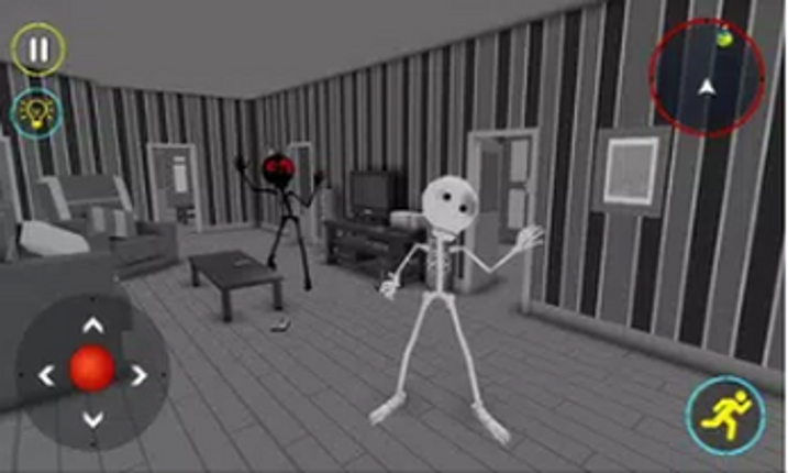 Scary Ghost House 3D Image