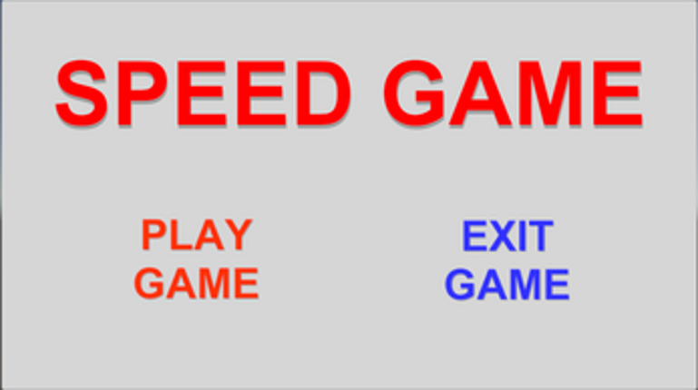 Speed Game Image