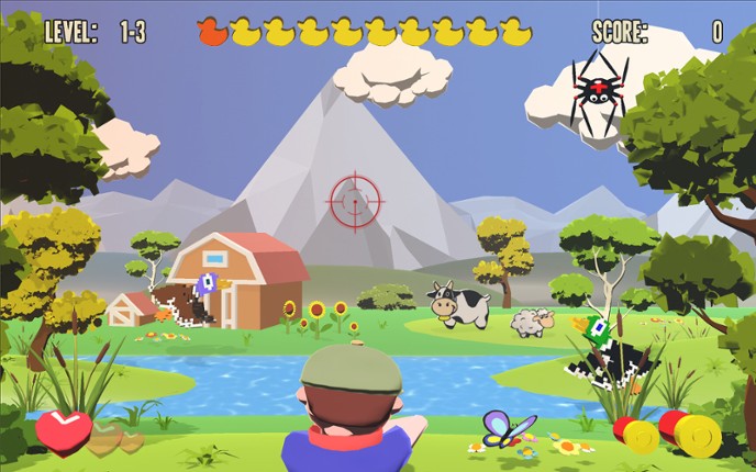 Tiny Duck Hunt 3D screenshot