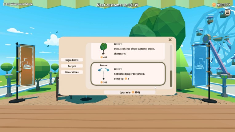 Tiny Kitchen: Burger Edition screenshot