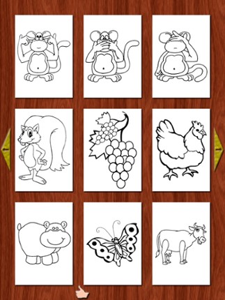 Babies' Coloring Pages screenshot