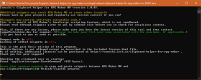 Clipboard Helper for RPG Maker MV Image