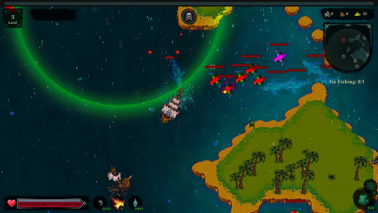Curse of Pirates screenshot