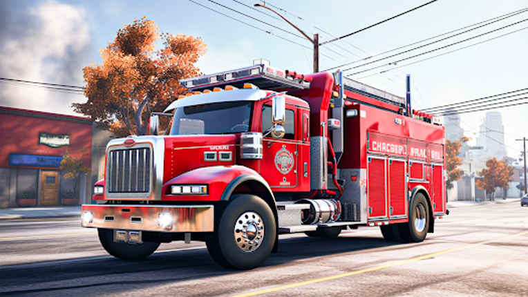 Fire Truck Simulator Game screenshot