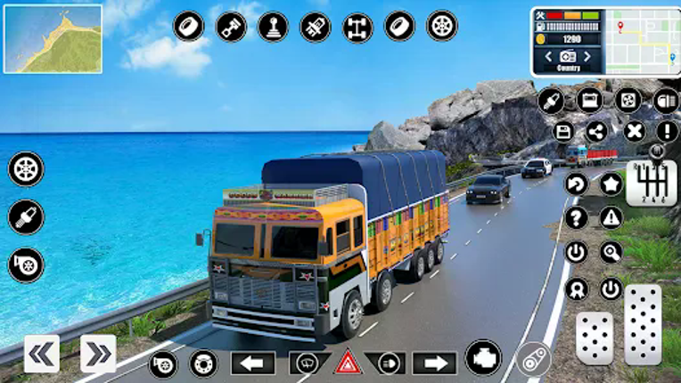 Euro Cargo Truck Driver Games screenshot