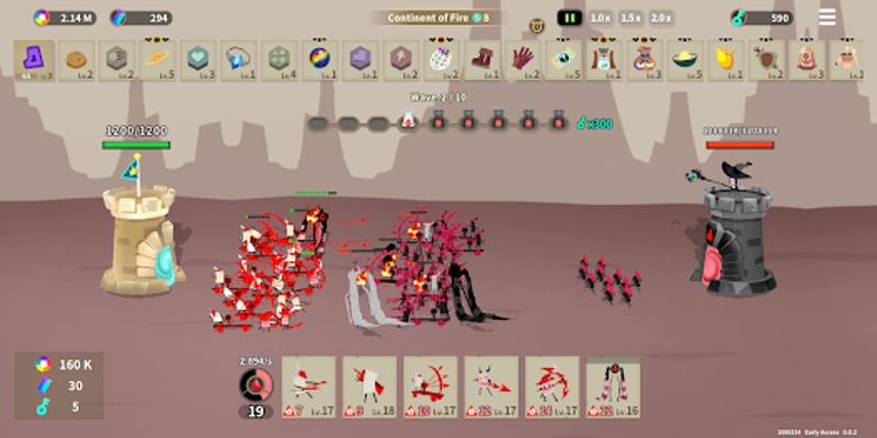 Spellers: Crazy RTS Defense screenshot