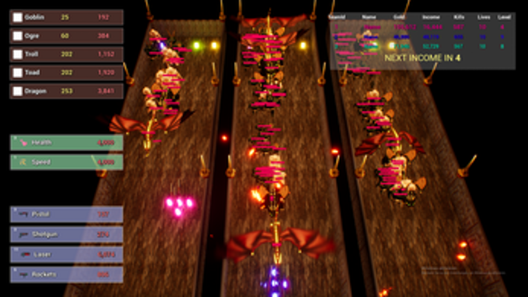 Hero Line Defense Battle Image