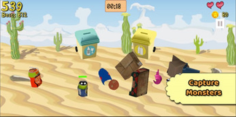 Trash Invasion: Recycling Game Image