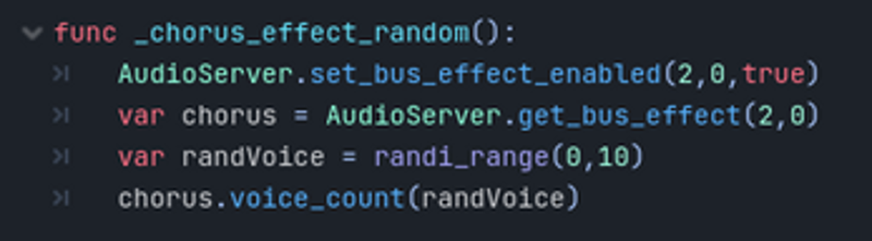 Godot Audio Project screenshot
