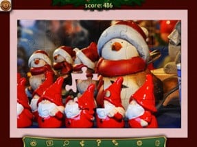 Holiday Jigsaw Christmas Image