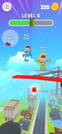 Jetpack Racing 3D : Rocket Fun screenshot