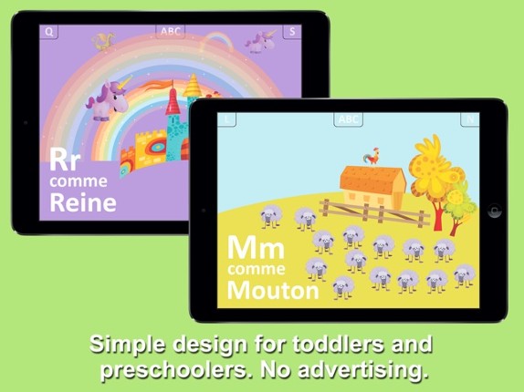 Learn The French Alphabet for Toddlers and Preschoolers screenshot