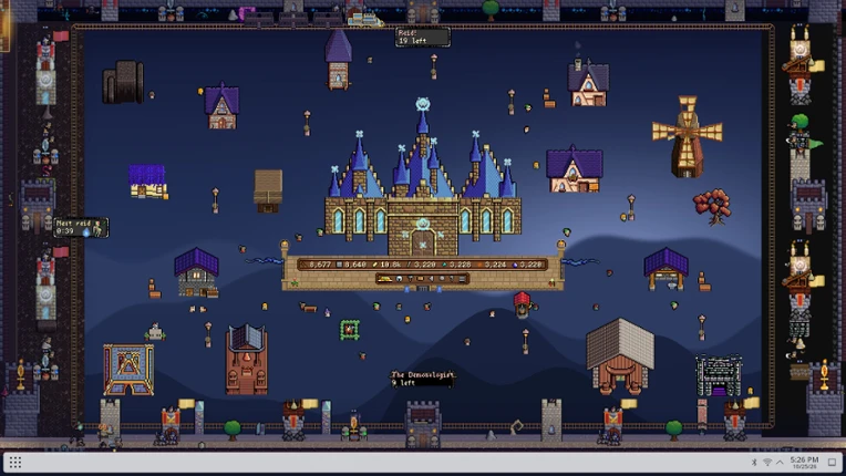 Little Bastion — A Tiny Kingdom That Defends Your Desktop screenshot