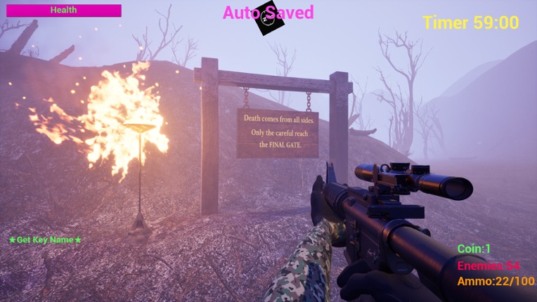 Lost in the Fogbound Deadwood screenshot