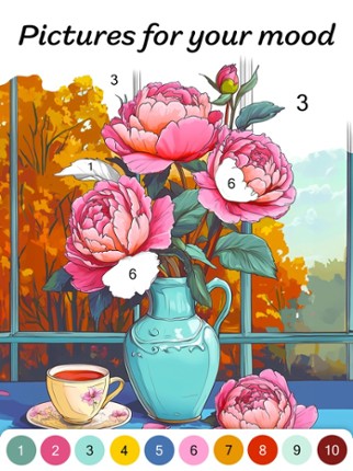 Oil Painting Color by Numbers screenshot